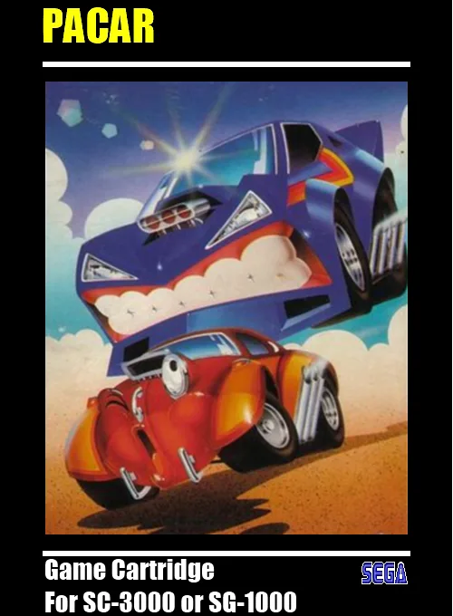Pacar (Japan, Europe) (SG1000) Box Art & Cover