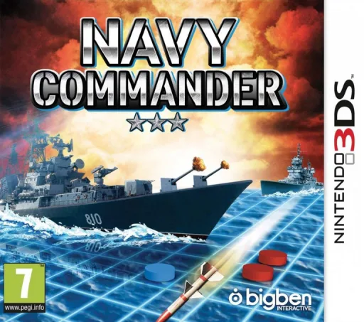 Navy Commander (3DS) Box Art & Cover