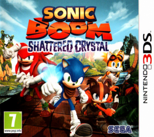Sonic Boom: Shattered Crystal (3DS) Box Art & Cover