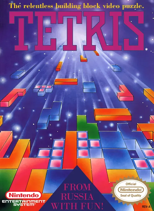 Tetris (NES) Box Art & Cover