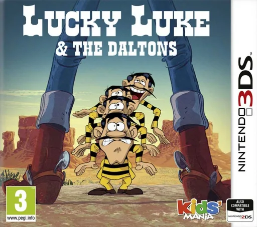 Lucky Luke & The Daltons (3DS) Box Art & Cover