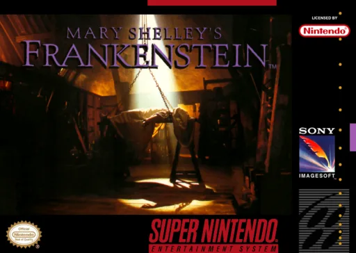 Mary Shelley's Frankenstein (SNES) Box Art & Cover