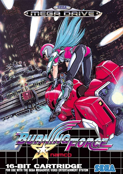 Burning Force (MD) Box Art & Cover