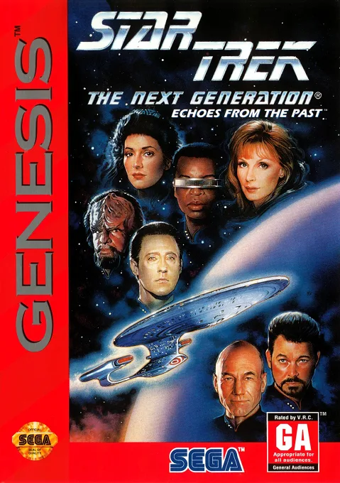 Star Trek - The Next Generation (MD) Box Art & Cover
