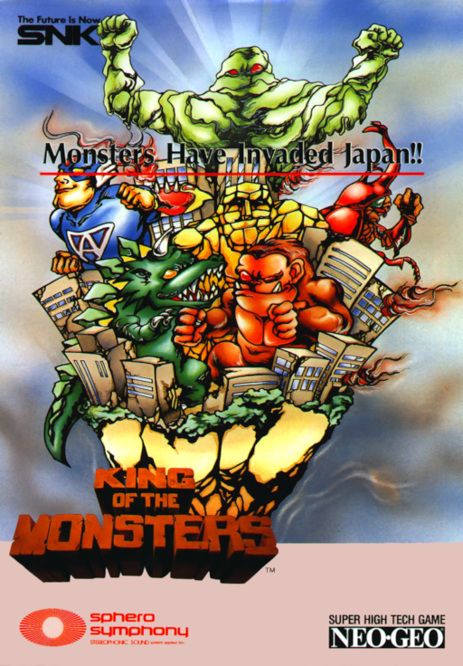 King of the Monsters (set 1) (ARCADE) Box Art & Cover
