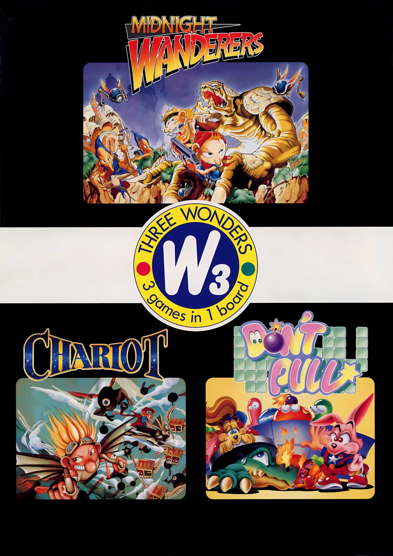 3wonders (ARCADE) Box Art & Cover