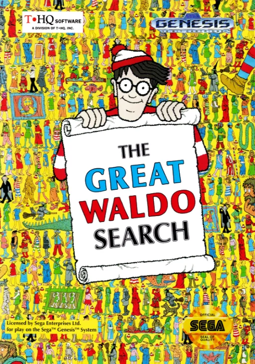 Great Waldo Search, The (MD) Box Art & Cover