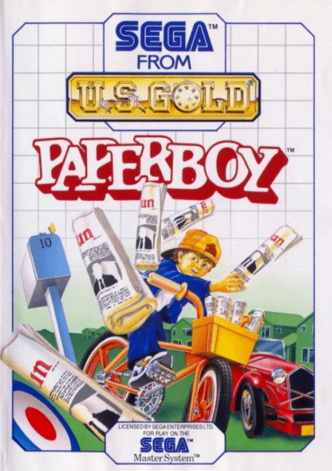 Paperboy (SMS) Box Art & Cover