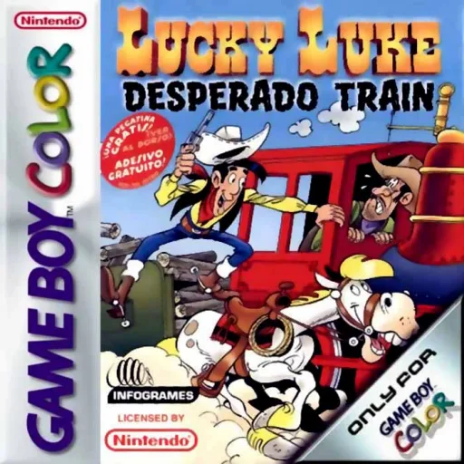 Lucky Luke - Desperado Train (GBC) Box Art & Cover