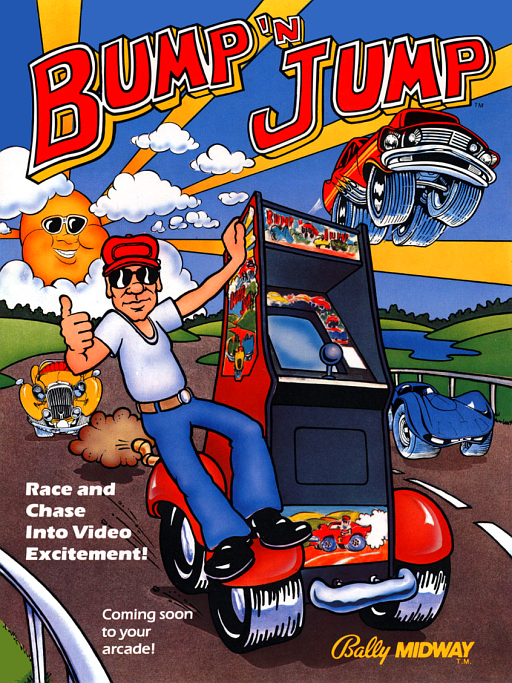 バンプ・ン・ジャンプ (ARCADE) Box Art & Cover