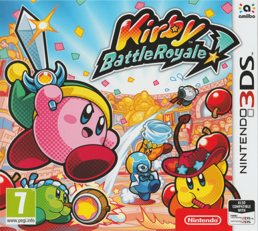 Kirby: Battle Royale (3DS) Box Art & Cover