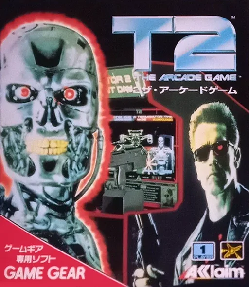 T2 - The Arcade Game (GAME GEAR) Box Art & Cover