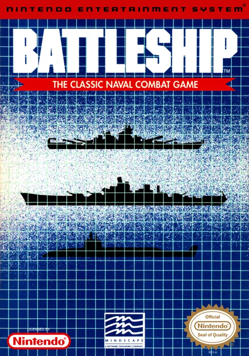 Battleship (NES) Box Art & Cover