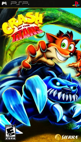 Crash of the Titans (PSP) Box Art & Cover