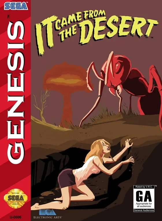 It Came from the Desert (MD) Box Art & Cover