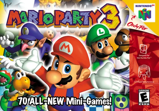 Mario Party 3 (N64) Box Art & Cover