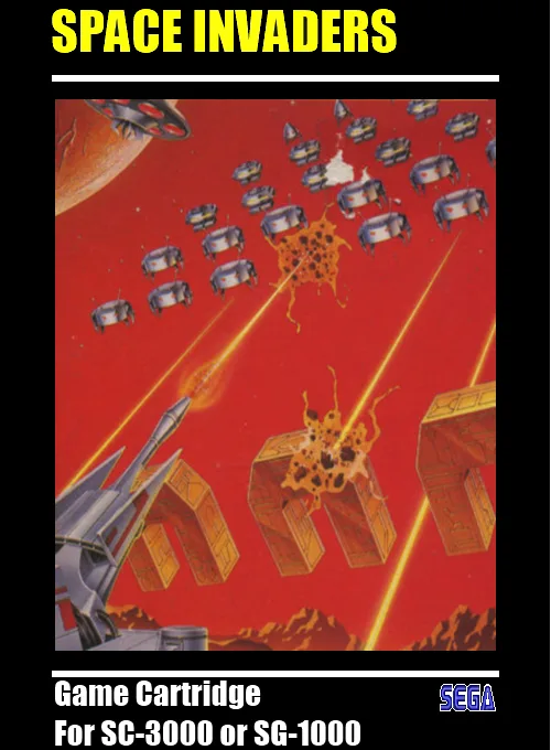 スペースインベーダー (SG1000) Box Art & Cover