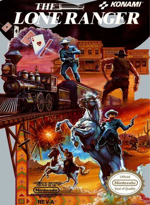 Lone Ranger, The (NES) Box Art & Cover