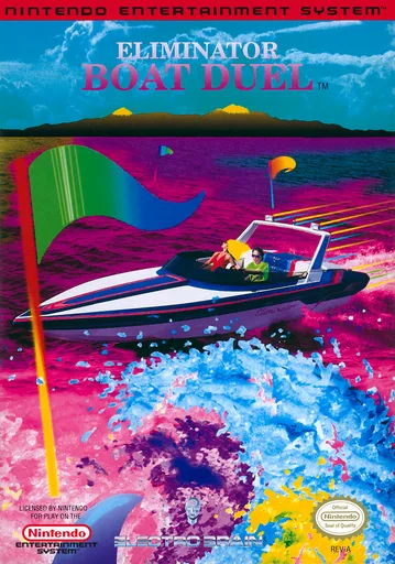 Eliminator Boat Duel (NES) Box Art & Cover