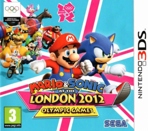 Mario & Sonic at the London 2012 Olympic Games (3DS) Box Art & Cover