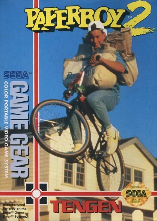 Paperboy 2 (GAME GEAR) Box Art & Cover