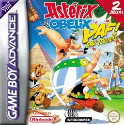 Asterix & Obelix - Bash Them All! (GBA) Box Art & Cover