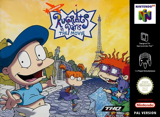 Tough Little Beasts - Paris Adventure (N64) Box Art & Cover