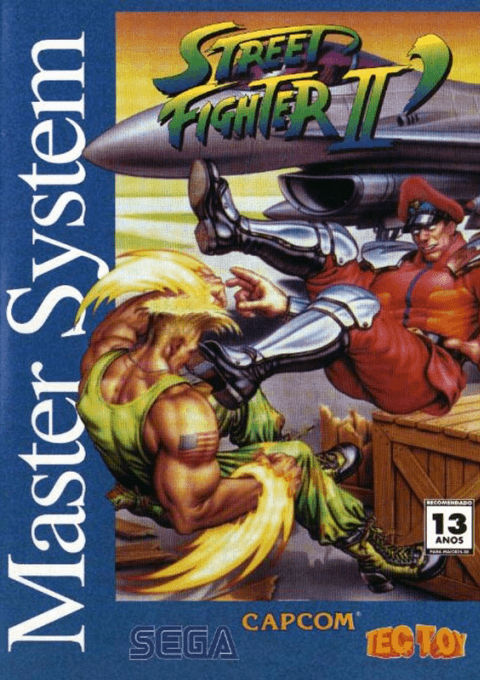 ストリートファイター 2 (SMS) Box Art & Cover