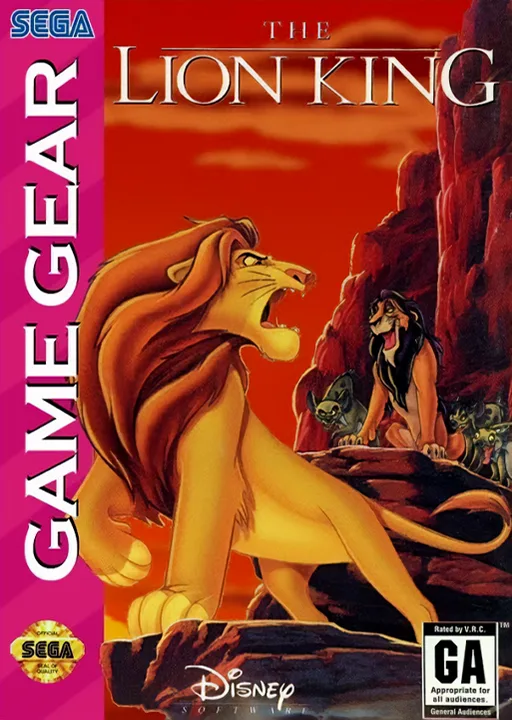 Lion King II (MD) Box Art & Cover