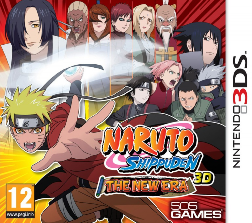 Naruto Shippuden: Kizuna Drive (3DS) Box Art & Cover