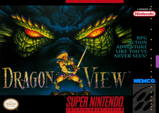 Dragon View (SNES) Box Art & Cover