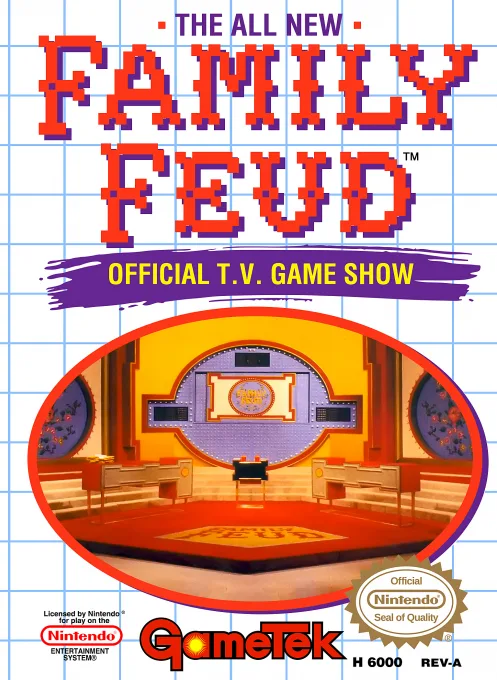 Family Feud (NES) Box Art & Cover