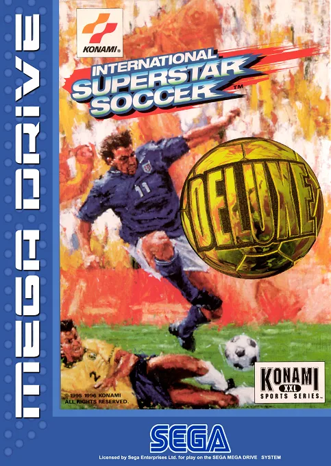 International Superstar Soccer Deluxe (MD) Box Art & Cover