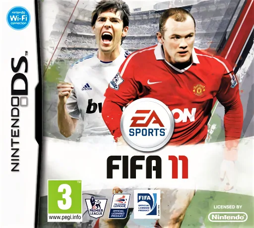 FIFA 11 (DS) Box Art & Cover