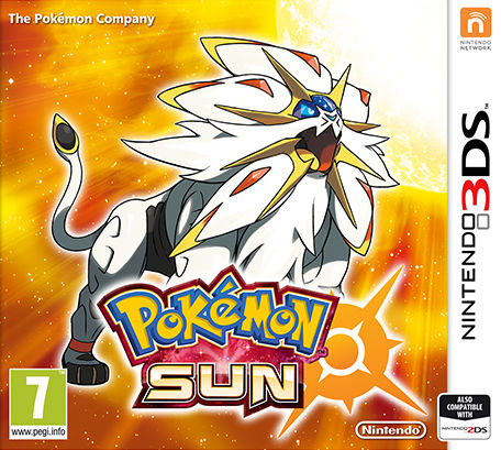 Pokémon Sun and Moon (3DS) Box Art & Cover