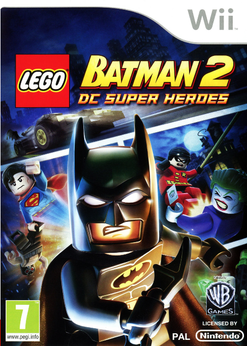 LEGO Batman 2: DC Super Heroes (WII) Box Art & Cover
