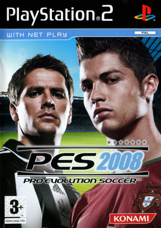 Winning Eleven: Pro Evolution Soccer 2008 (PS2) Box Art & Cover