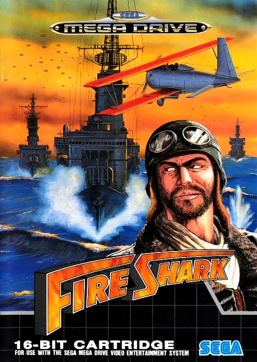 Fire Shark (MD) Box Art & Cover