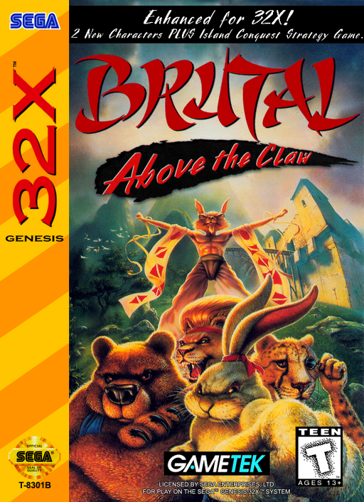 暴力无限 - 利爪之上 (32X) Box Art & Cover