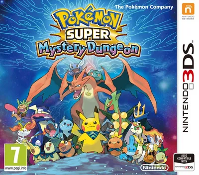 Pokemon Super Mystery Dungeon (3DS) Box Art & Cover