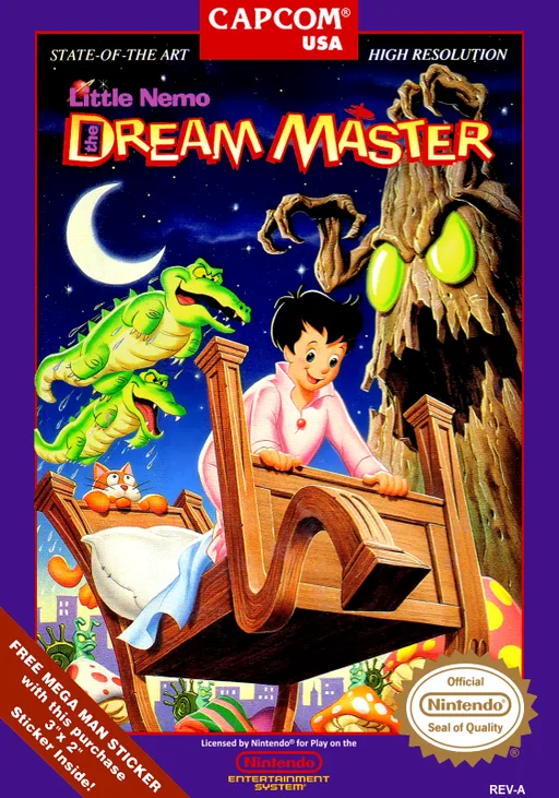 Little Nemo - The Dream Master (NES) Box Art & Cover