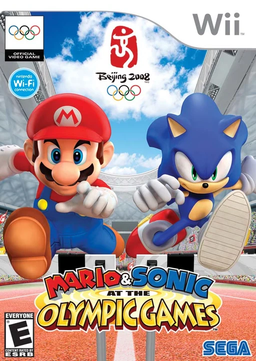 Mario & Sonic at the Olympic Games (WII) Box Art & Cover