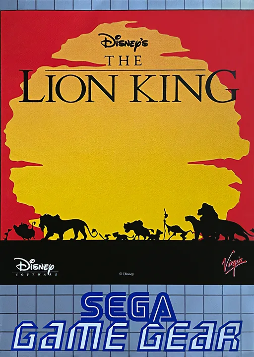 Lion King, The (GAME GEAR) Box Art & Cover