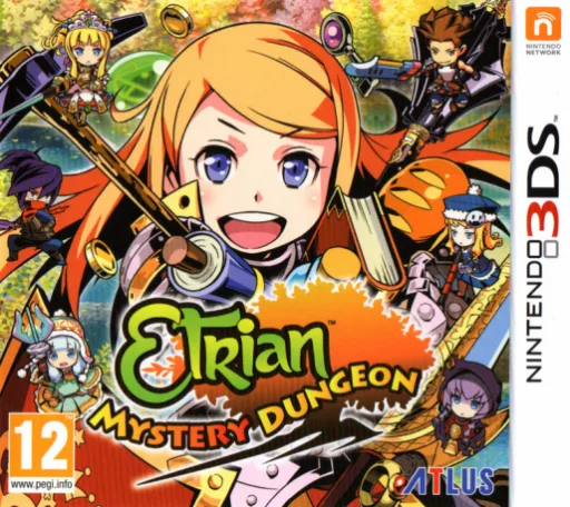 Etrian Mystery Dungeon (3DS) Box Art & Cover