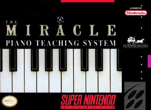 Miracle Piano Teaching System, The (SNES) Box Art & Cover