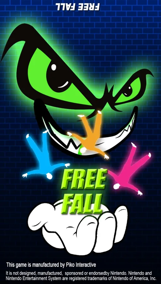 Free Fall (NES) Box Art & Cover
