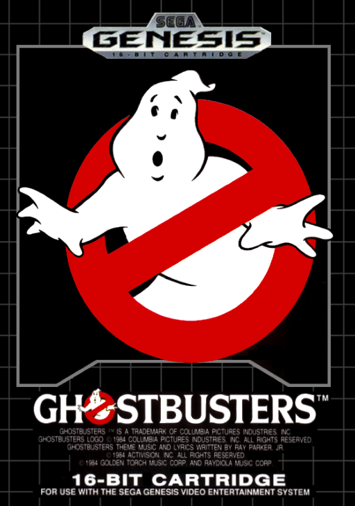 Ghostbusters (MD) Box Art & Cover