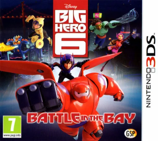 Big Hero 6: Battle in the Bay (3DS) Box Art & Cover