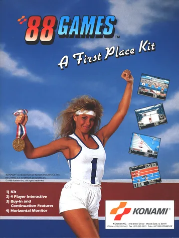 88 Games (ARCADE) Box Art & Cover