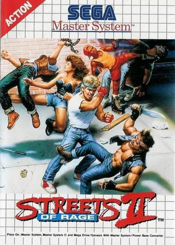 스트리트 오브 레이지 2 (SMS) Box Art & Cover